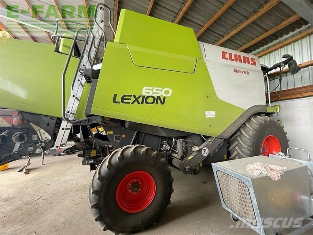 CLAAS lexion 650 Ceifeiras debulhadoras