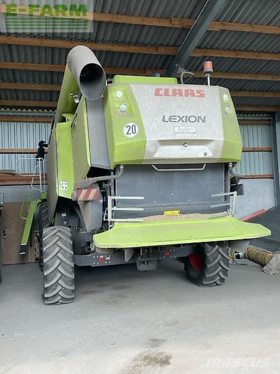CLAAS lexion 650 Ceifeiras debulhadoras