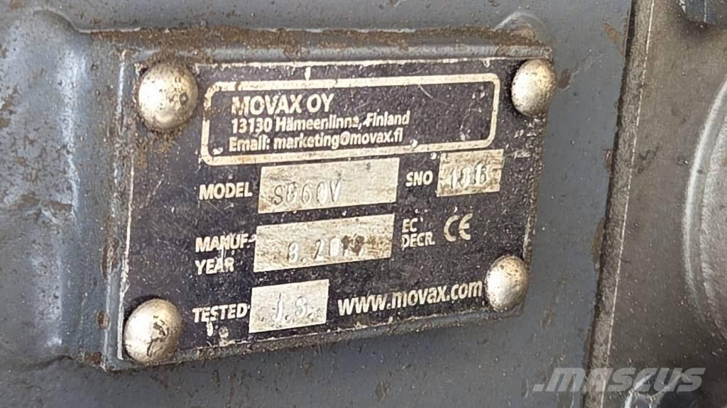 Movax SG60V Bate-estacas vibratório