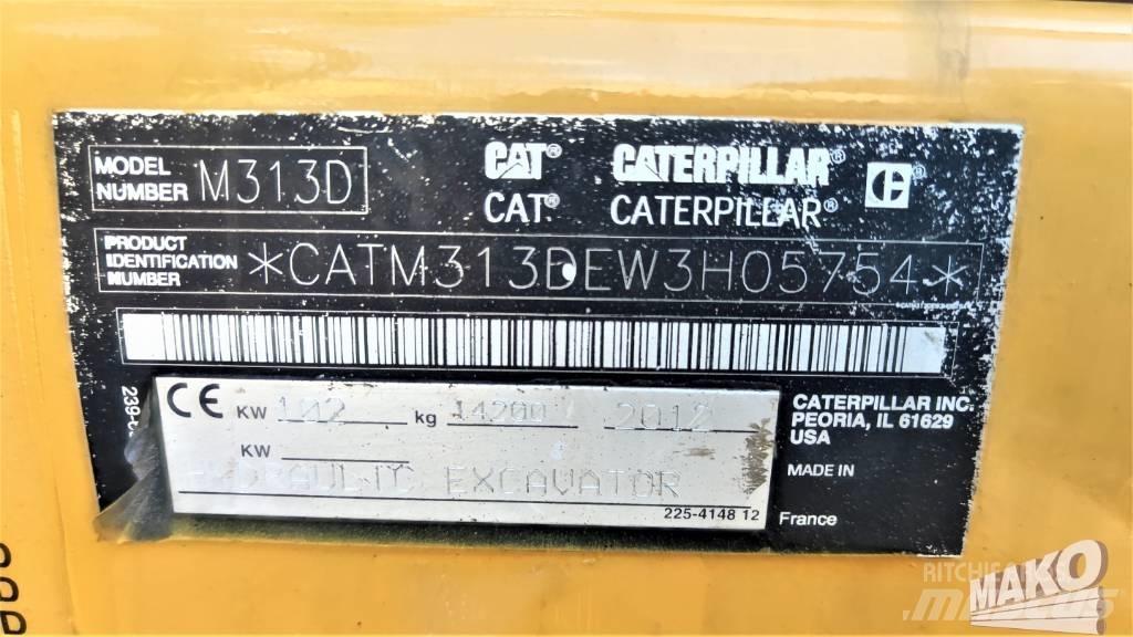 CAT M 313 D Escavadoras de rodas