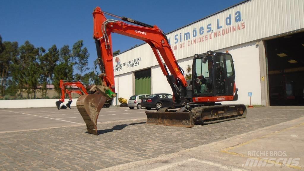 Kubota KX 080-4 Escavadoras Midi 7t - 12t