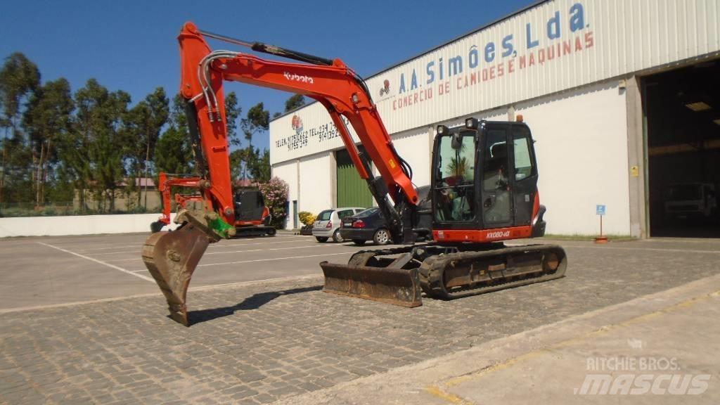 Kubota KX 080-4 Escavadoras Midi 7t - 12t