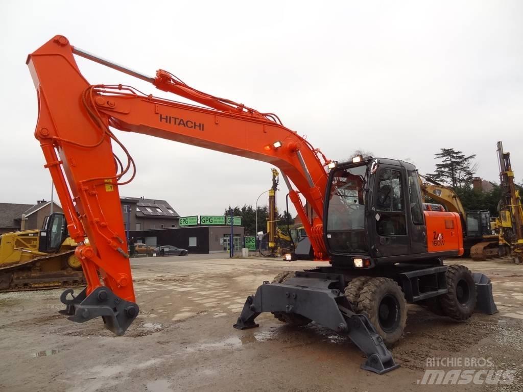 Hitachi EX 160 WD Escavadoras de rodas