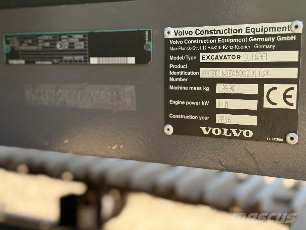 Volvo EC 160 EL Escavadoras de rastos