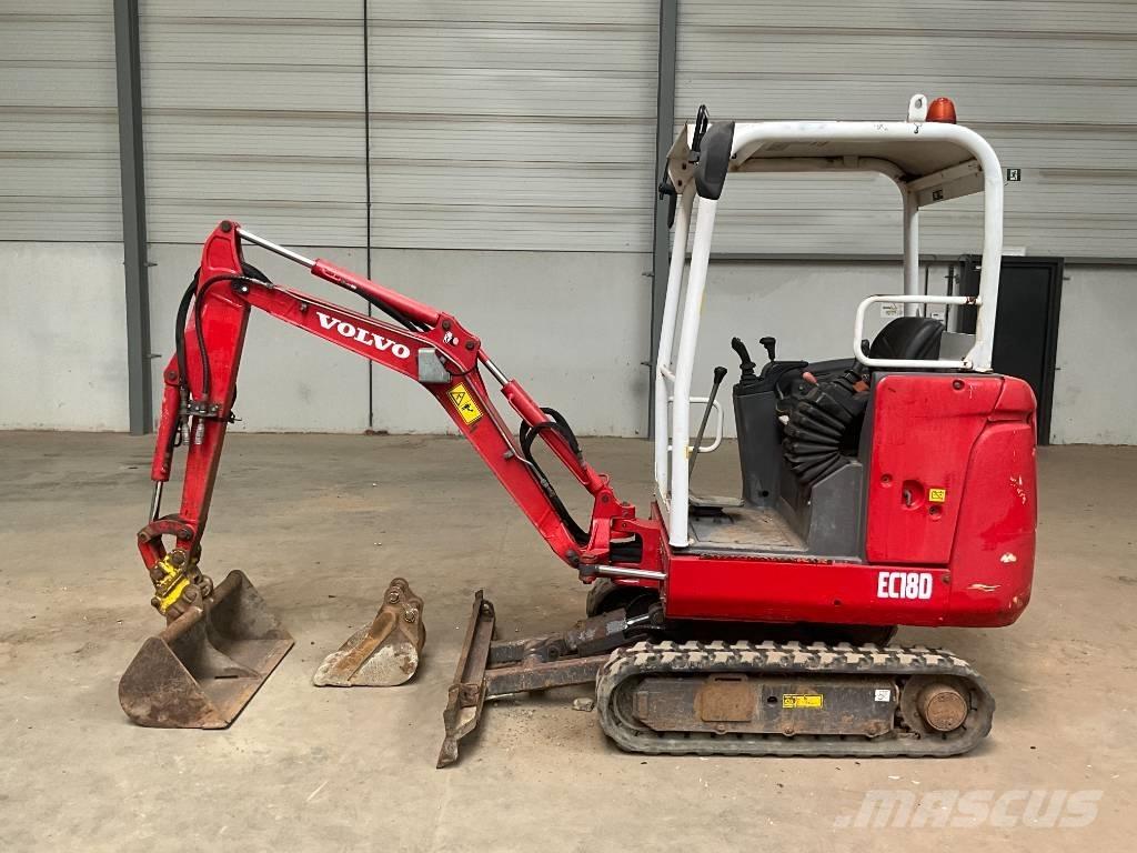 Volvo EC 18 D Mini Escavadoras <7t