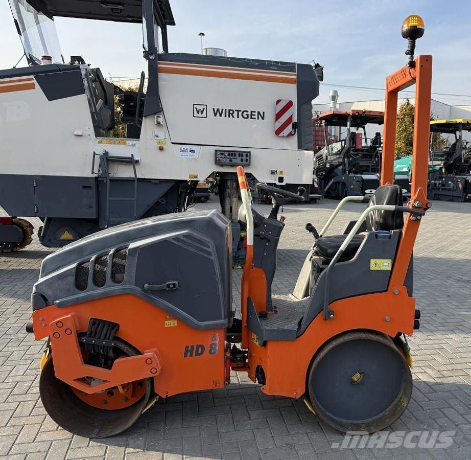 Hamm HD 8 VV Cilindros Compactadores tandem