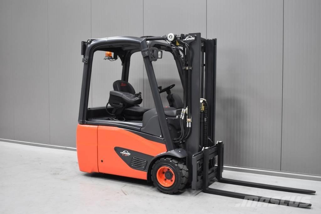 Linde E 18 - 02 Empilhadores eléctricos