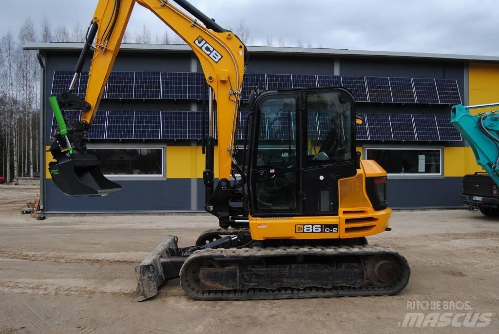 JCB 86 C-2 Escavadoras Midi 7t - 12t