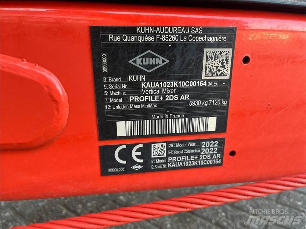 Kuhn Profile+ 16.2 Alimentadores de misturadoras