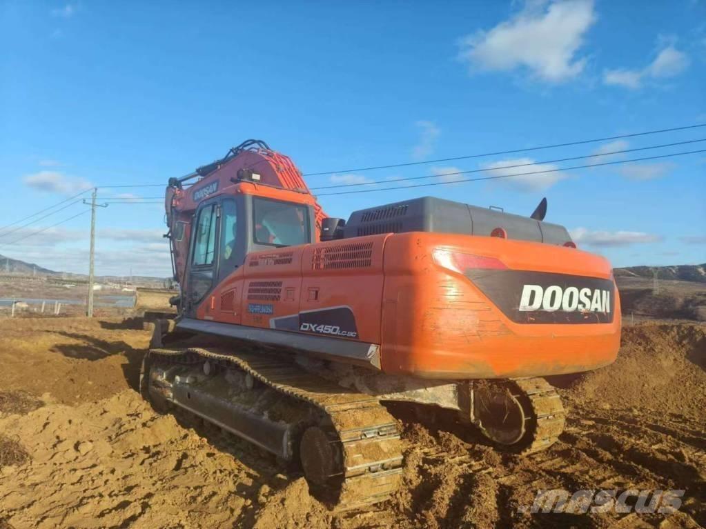 Doosan DX 450 LC-9 Escavadoras anfíbias