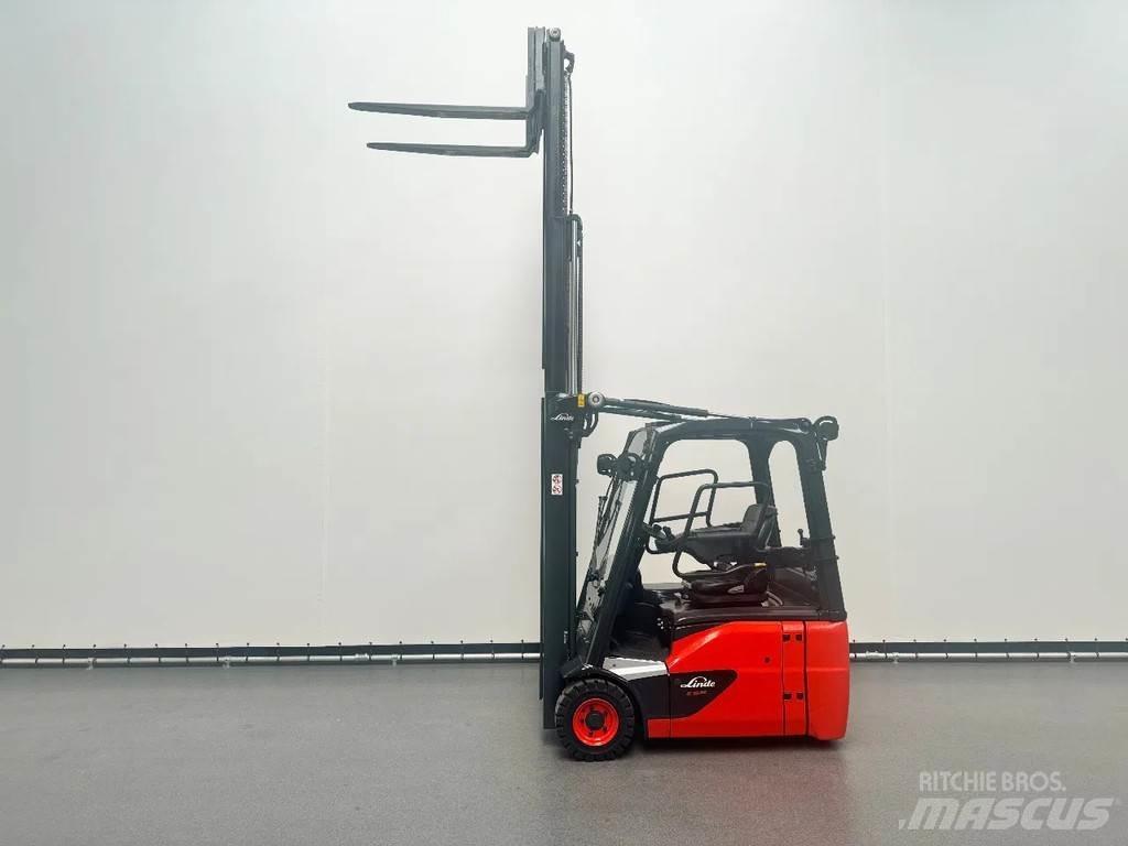 Linde 386 E 16-02 Empilhadores eléctricos