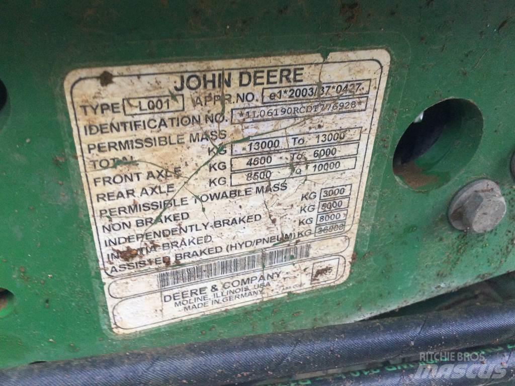 John Deere 6190R Tratores Agrícolas usados