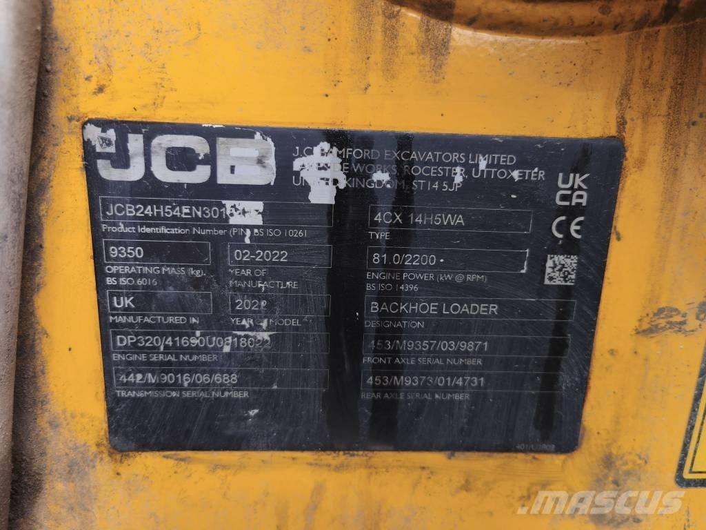 JCB 4 CX PRO AEC Retroescavadoras