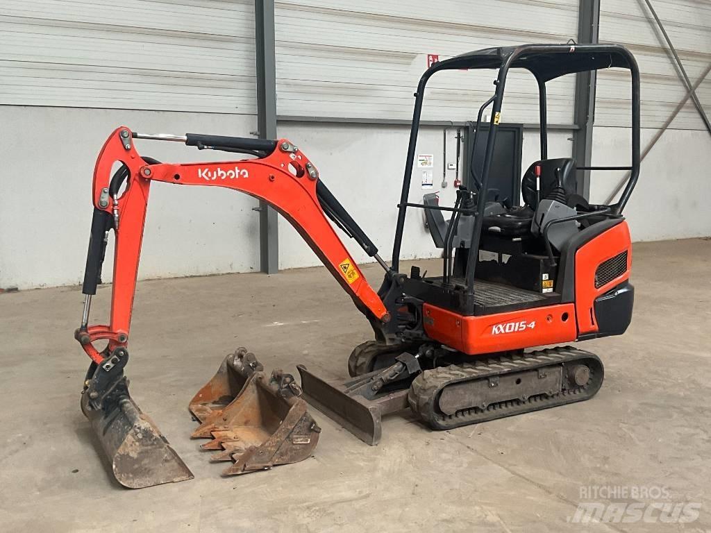 Kubota KX 015-4 Mini Escavadoras <7t
