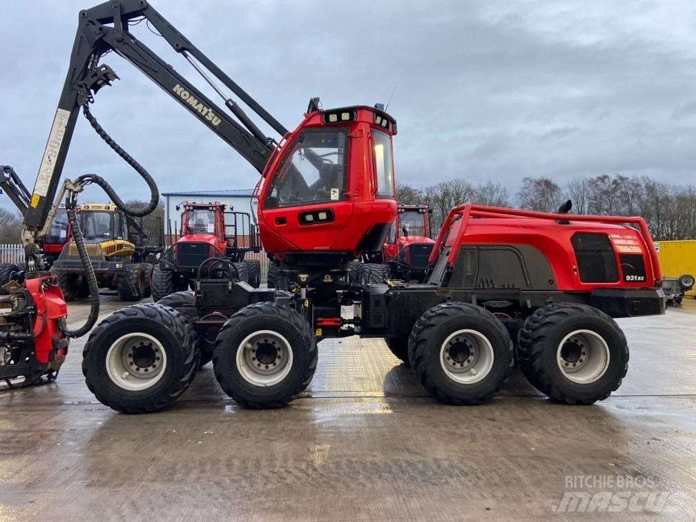 Komatsu 931XC Processadores florestais