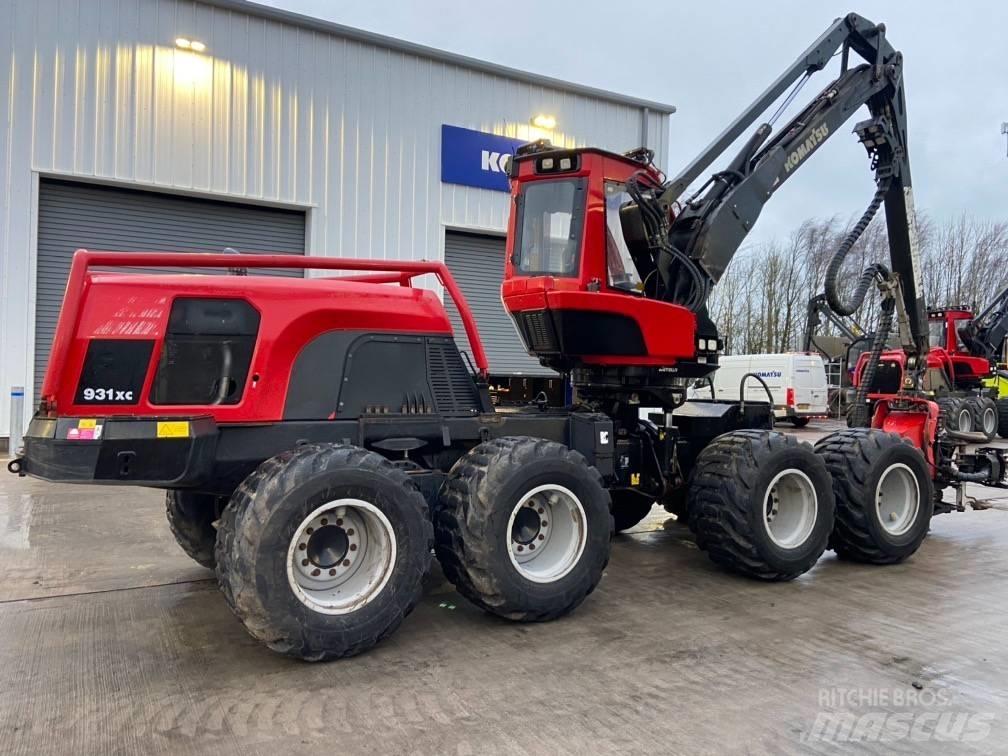 Komatsu 931XC Processadores florestais