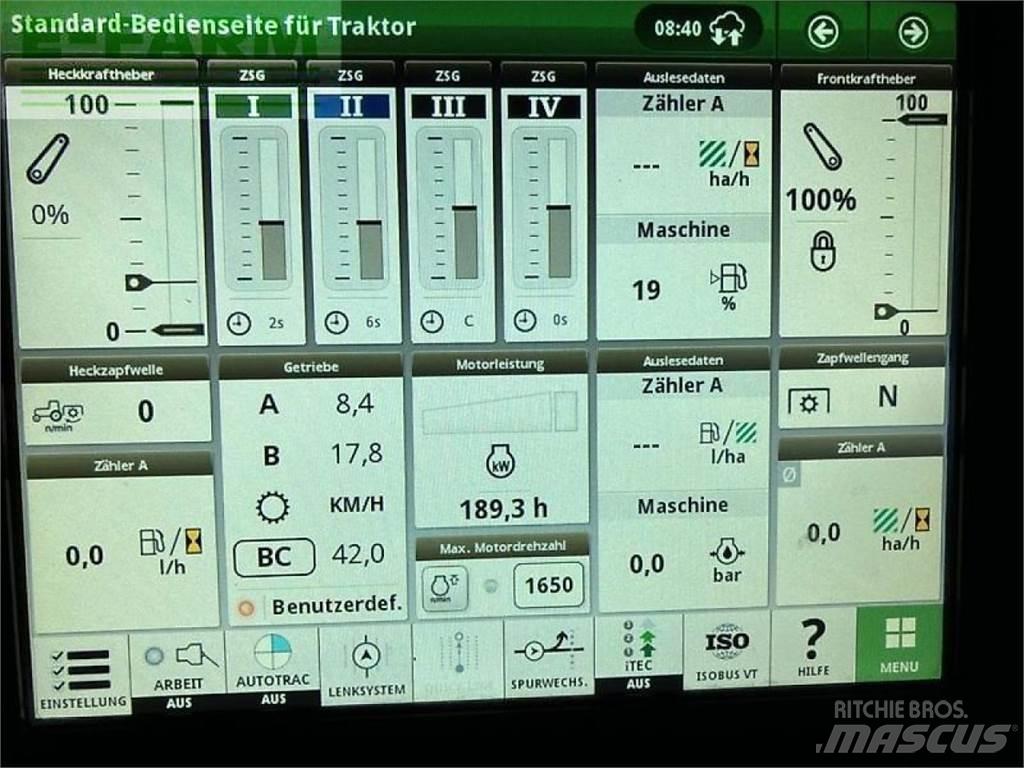 John Deere 6r 215 Tratores Agrícolas usados