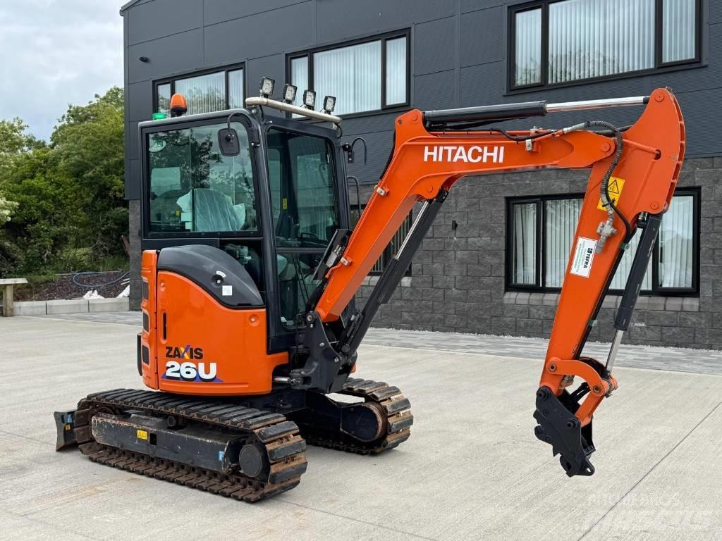 Hitachi ZX 26 U-6CLR Mini Escavadoras <7t