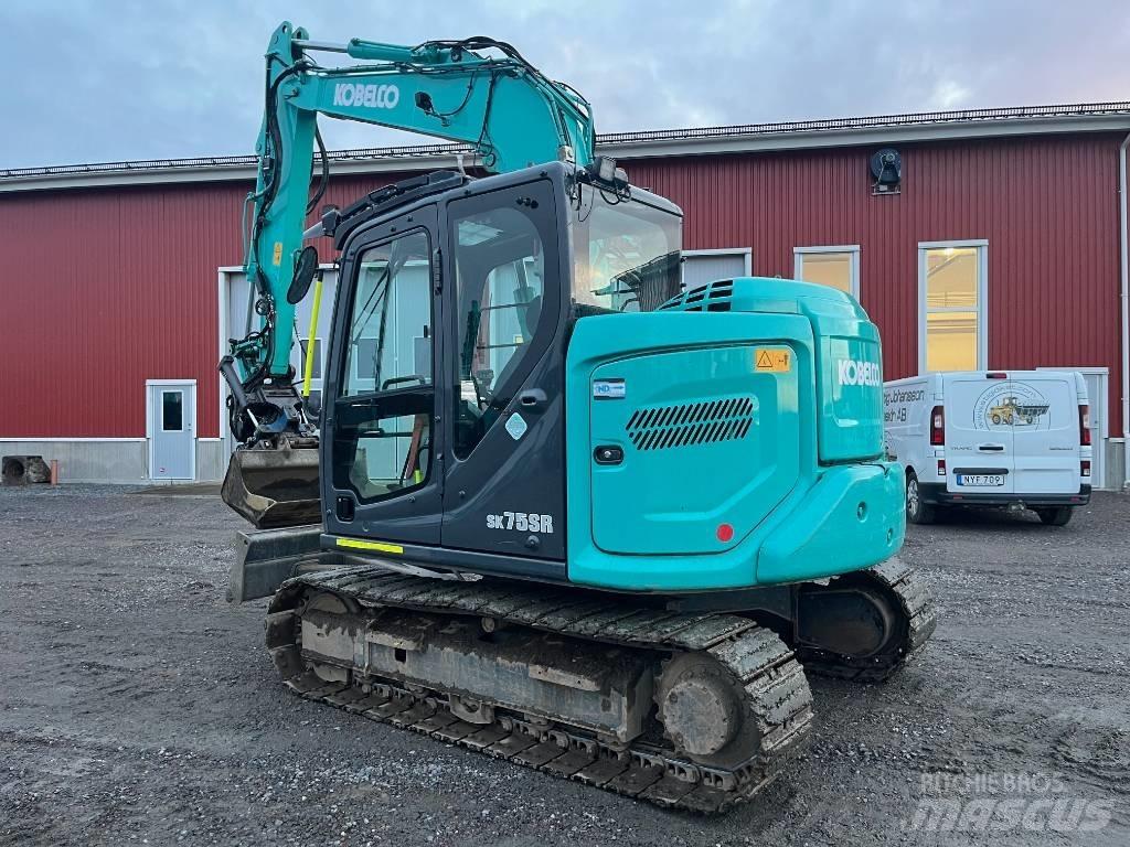 Kobelco SK 75 SR Escavadoras Midi 7t - 12t