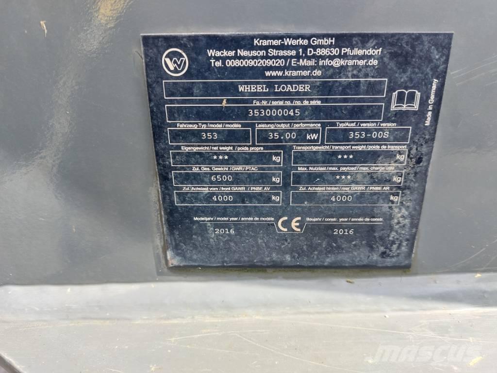 Kramer 5075 Pás carregadoras de rodas