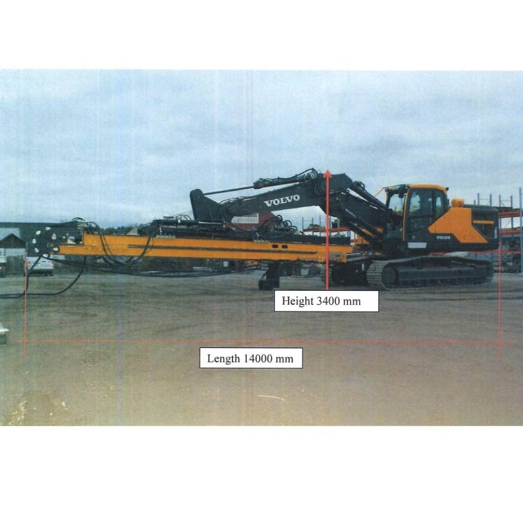 Volvo EC 250 ENL Escavadoras especiais