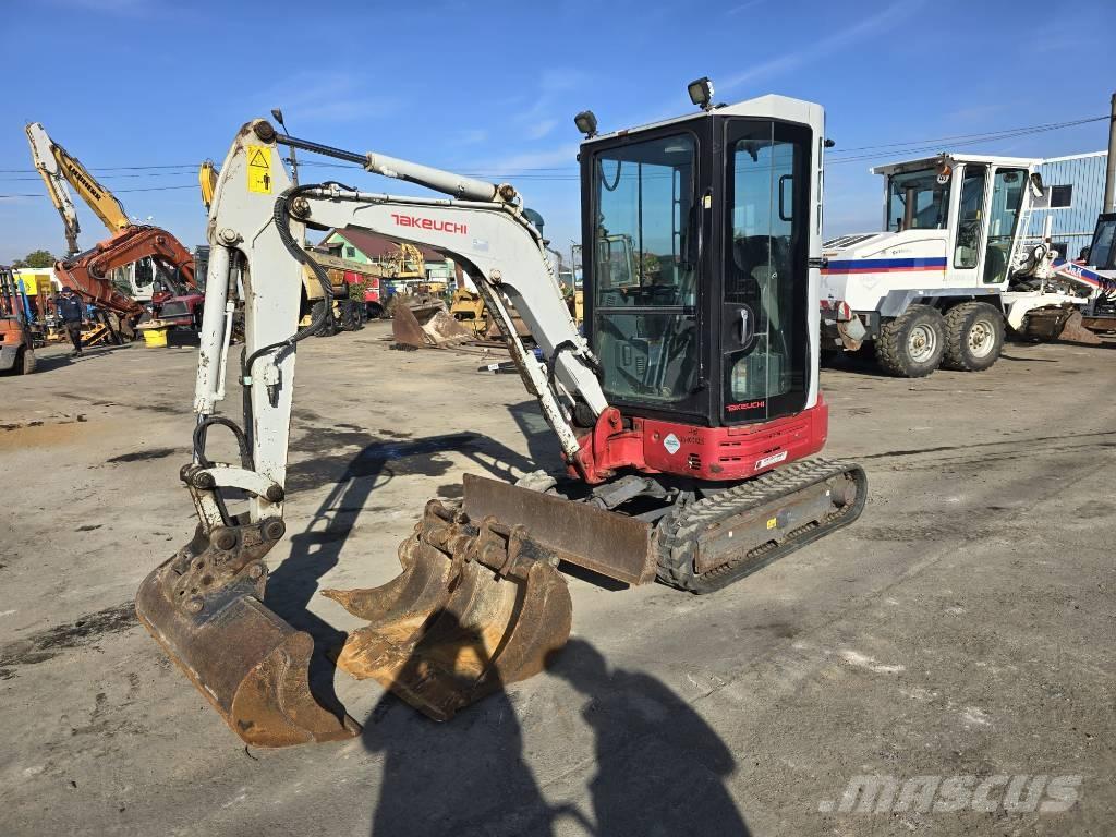 Takeuchi TB 23 R Mini Escavadoras <7t