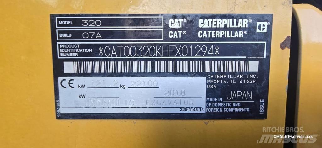 CAT 320 Escavadoras de rastos