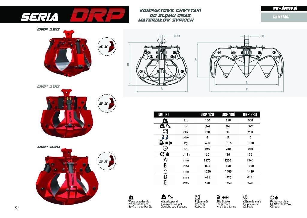  DEMOQ DRP250 4P Garras