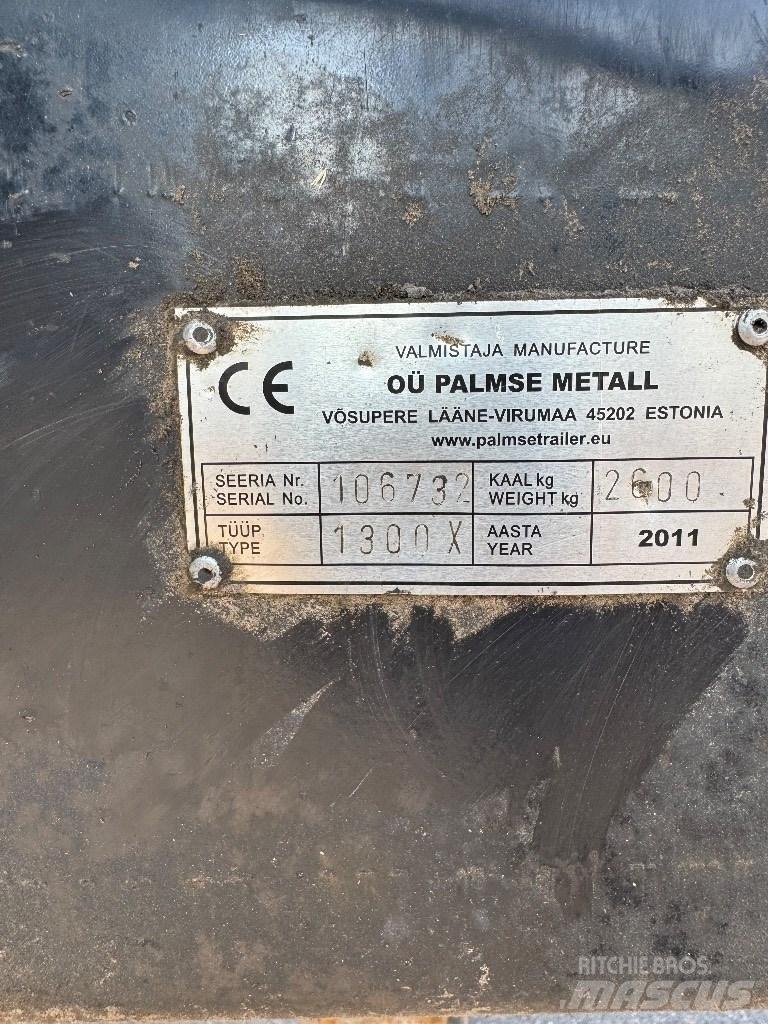 Palmse Trailer 1300X Reboques agricolas de uso geral
