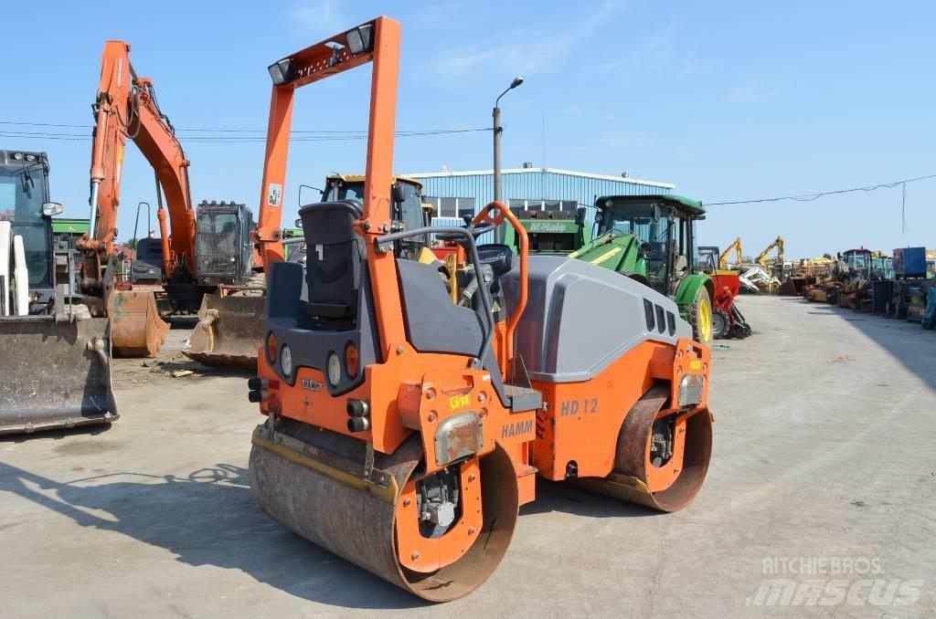 Hamm HD 12 VV Cilindros Compactadores tandem