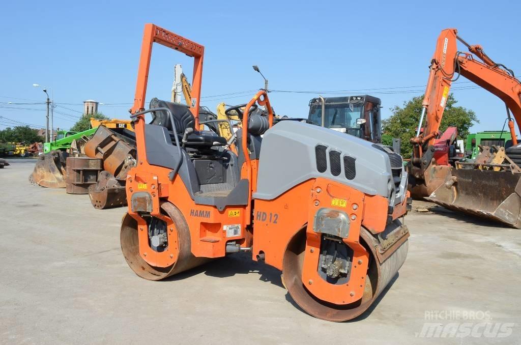 Hamm HD 12 VV Cilindros Compactadores tandem