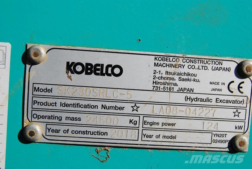 Kobelco SK230SRLC-5 Escavadoras de rastos