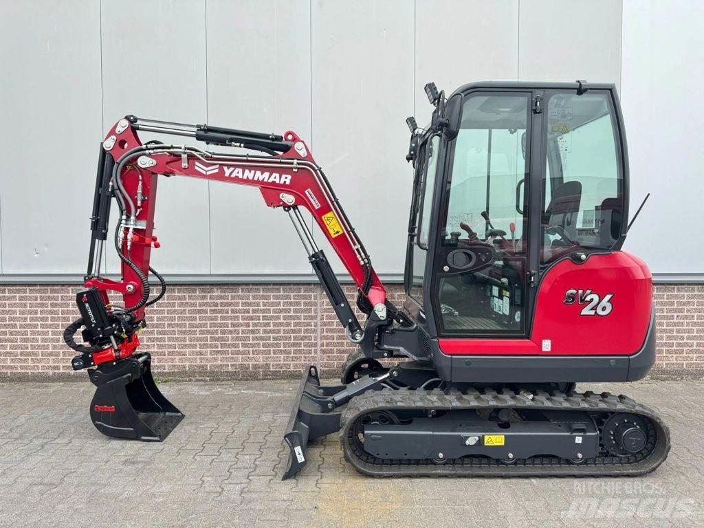 Yanmar SV26 Mini Escavadoras <7t