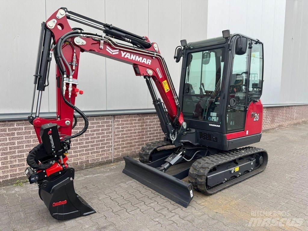 Yanmar SV26 Mini Escavadoras <7t