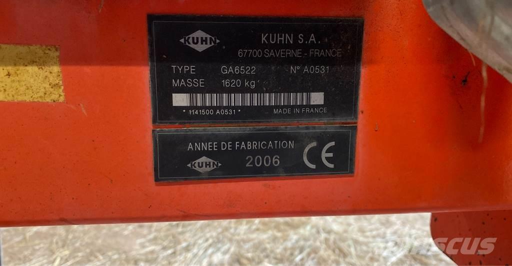 Kuhn GA 6522 Gadanheiras-fileiras