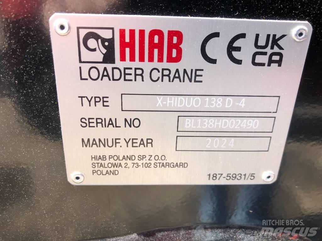 HIAB X-HiDuo 138 D-4 Gruas carregadoras