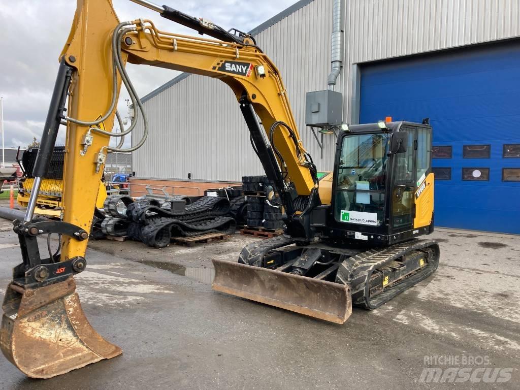 Sany SY 80 U Escavadoras Midi 7t - 12t