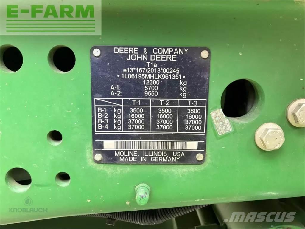 John Deere 6195m Tratores Agrícolas usados