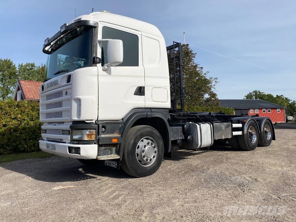 Scania R 144 Camiões Ampliroll