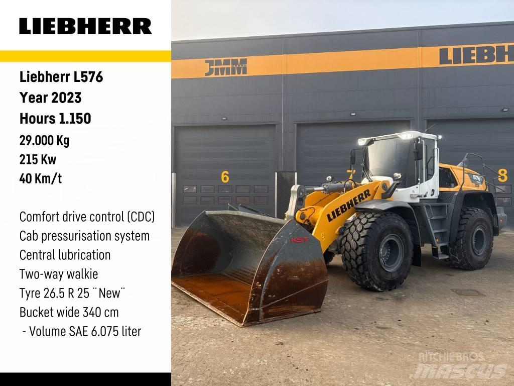 Liebherr L 576 Pás carregadoras de rodas
