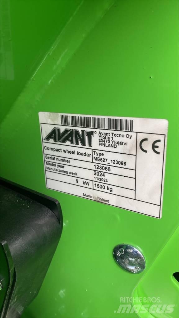 Avant E527 Mini carregadoras