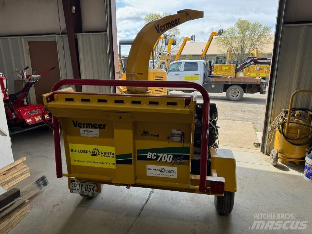 Vermeer BC700XL Estilhaçadoras florestais