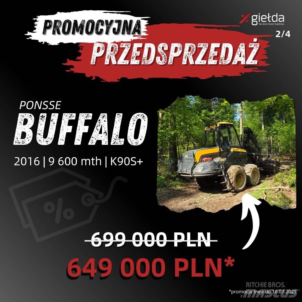 Ponsse Buffalo Forwarders florestais
