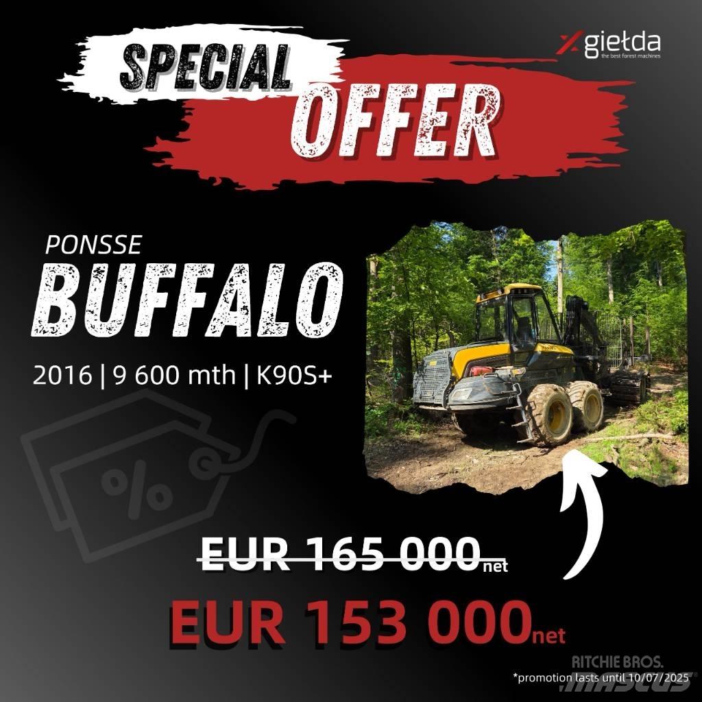 Ponsse Buffalo Forwarders florestais