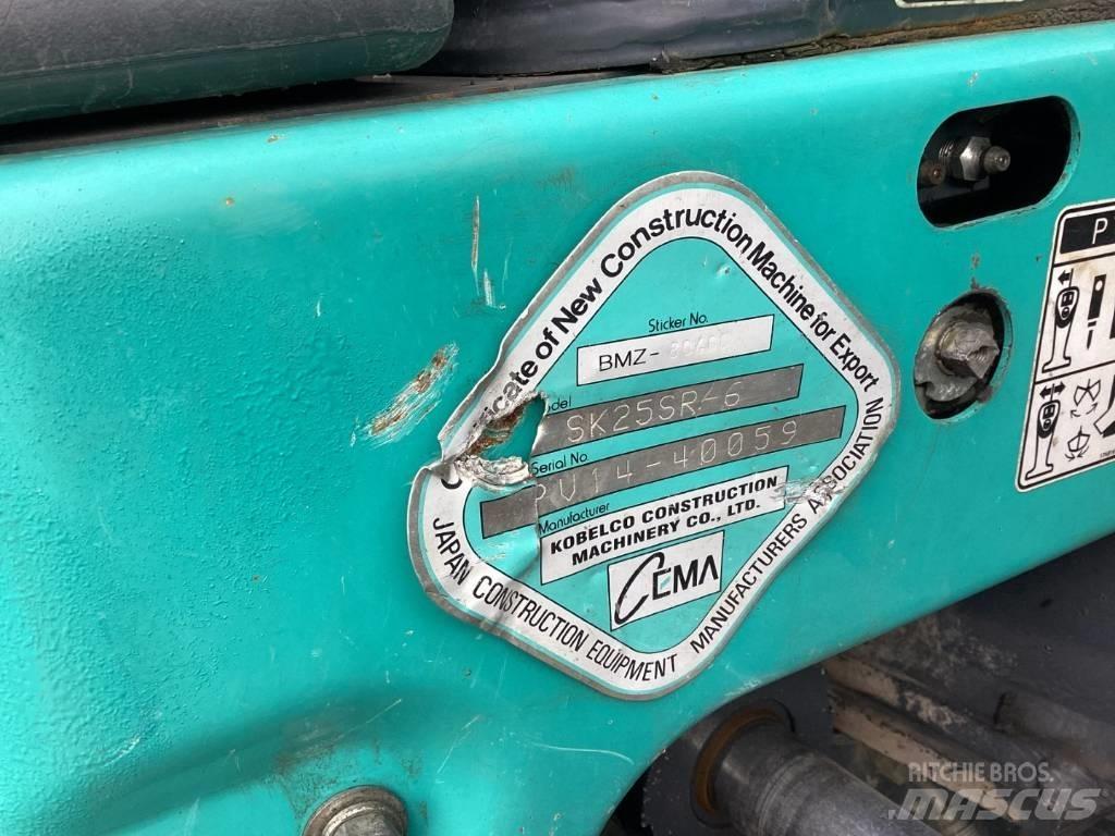 Kobelco SK25SR-6 Mini Escavadoras <7t