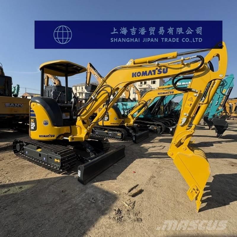 Komatsu PC 35 MR Mini Escavadoras <7t