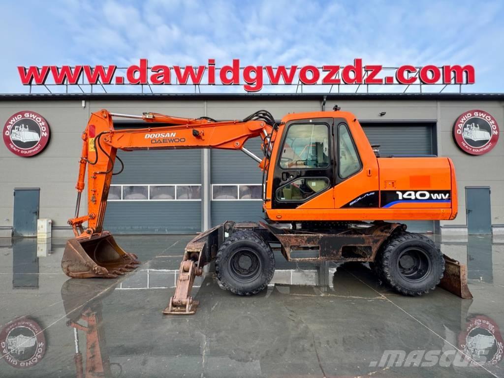 Doosan SOLAR 140W-V Escavadoras de rodas