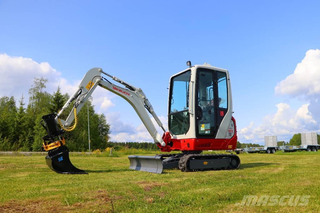 Takeuchi TB216 Mini Escavadoras <7t