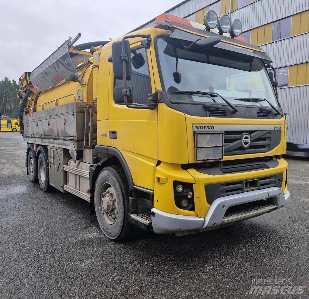 Volvo FM 460 Camiões Aspiradores Combi