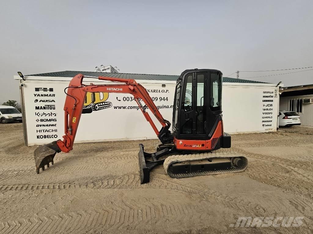 Hitachi ZX 35 U-2 Mini Escavadoras <7t